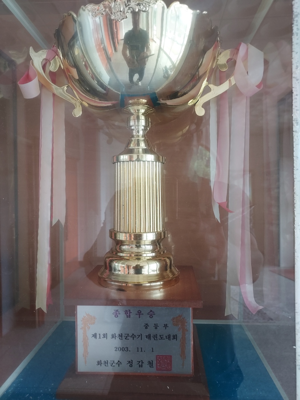제1회 화천군수기 태권도대회 중등부(종합우승)[사내중학교 소장] 사진
