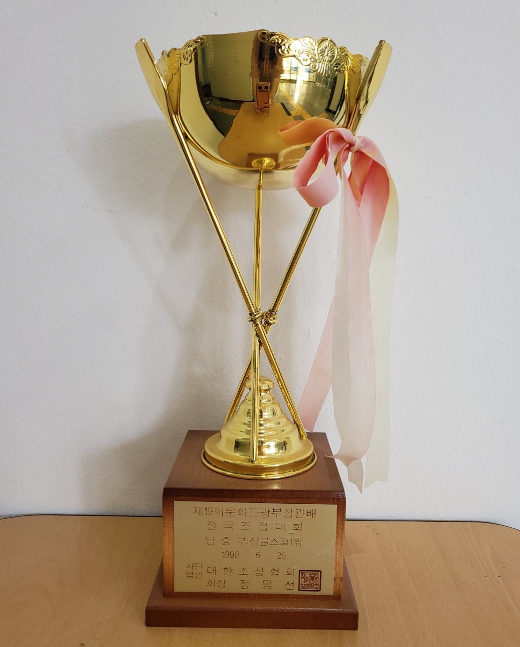 제19회 문화관광부장관배 전국조정대회(1위)[화천중학교 소장] 사진