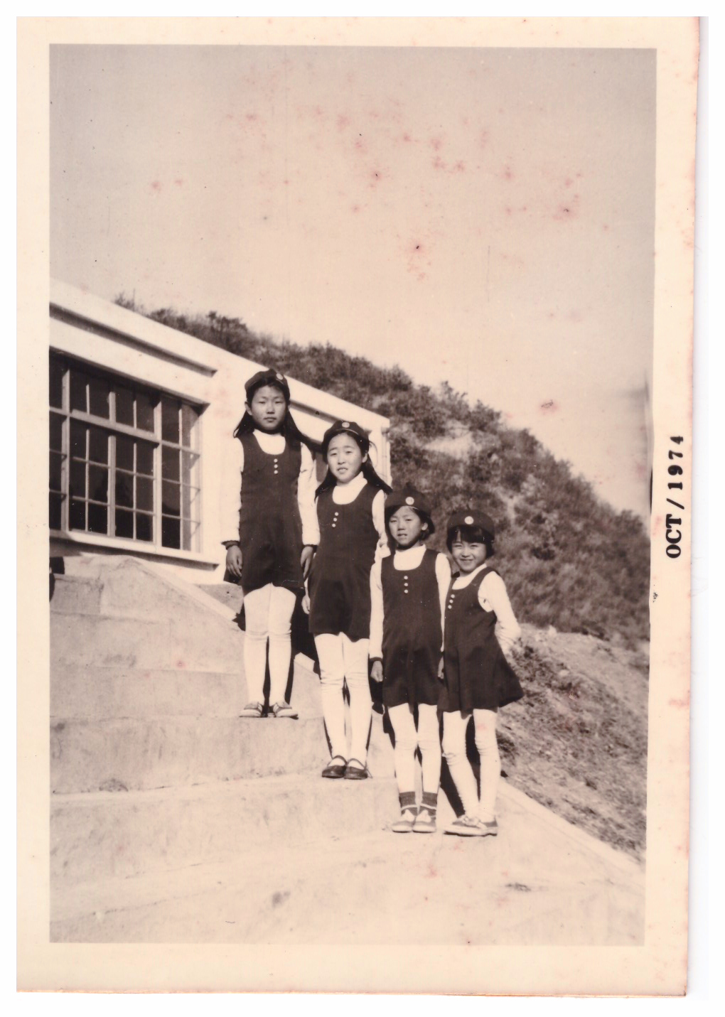 대성국민학교 꾀꼬리 중창단 사진