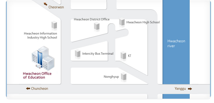 19 Sangseung-ro, Hwacheon-eup, Hwacheon-gun, Gangwon-do, Republic of Korea, Zip(24121),tel:+82-33-639-6000 (International) 033-639-6000 (Domestic)